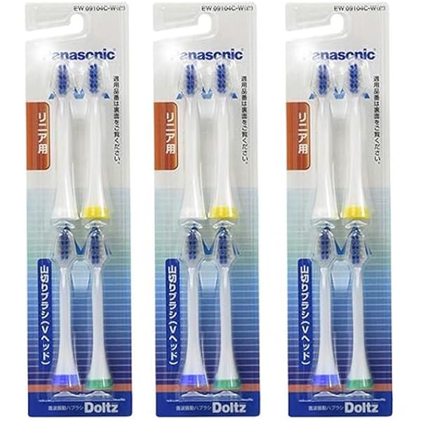 Amazon.co.jp: パナソニック 替えブラシ ドルツ 山切りタイプ V